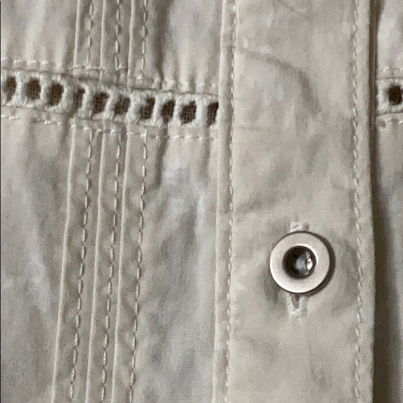 Tommy Hilfiger Denim Short Sleeved Eyelet Shirt - Picture 10 of 12